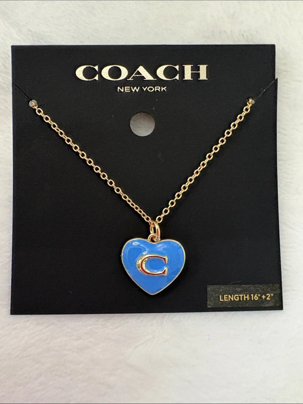 Coach Heart Necklace - Picture 6 of 8